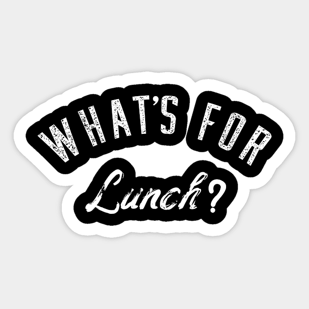 What's for lunch? Funny Sticker by Gtrx20